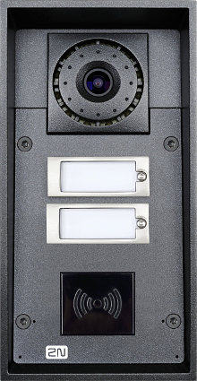 2N® Helios IP Force - 2 tlaidl, kamera, RFID modul